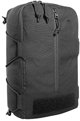 Tasmanian Tiger TT Tac Pouch 14 Rucksack Zusatz-Tasche mit Molle-Reverse-System, 10L Volumen, Zubehör-Tasche für EDC oder medizinische Ausrüstung, 37 x 22,5 x 10 cm, Schwarz