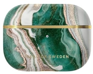 IDEAL of Sweden Airpods Case Pro Golden Jade Marble
