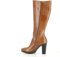 Nero Giardini I205740D Manolete Cuoio Stivali Eleganti per Donna Pelle con Lampo Elastici Polpaccio (Taglia 38)