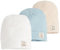 Makoma Baby Mütze 3er Pack für Säuglinge & Neugeborene Jungen & Mädchen - Erstlingsmütze - 100% Baumwolle (Harmony, 62)