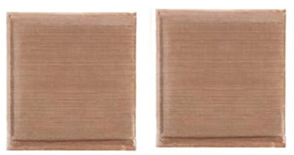 TEHAUX 2 StüCk Kissen FüR HeißPressmaschinen HitzebestäNdige Und Wiederverwendbare Heat Press Pads (10 X 10 Zoll) FüR Und BüGeltransferprojekte in Kaffee