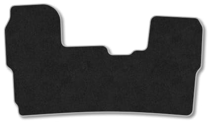 Compatible with Ford Transit (2006-2014) Carpet Car Mats | Grey Edge Trim Tailored Fit Floor Mats Full Coverage Protection Accessories Easy Clean Anti Slip Made in the UK