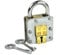Logica Puzzles Art. The Secret of Delhi - Tricky Padlock - Lock Puzzle - Metal Puzzle - Difficulty 3/6 Hard - Brain Game Trick Lock - Travellers Series