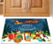 PUCHEN Weihnachts-Eingangsmatte - Teppichmatte für die Vordertür - Weihnachts-Fußmatte. Winter-Weihnachts-Fußmatte für Küche, Treppen