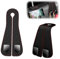 Bettinay 2 PCS Car Seat Back Storage Hook, Leather Car Headrest Double Hook Holder for Bag Handbag Convenient Storage
