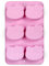 Handstand Kitchen Hello Kitty Commemorative 50th Anniversary Silicone Cupcake Mold Featuring Limited Edition Bow Detail & Pink Color