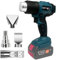 Bycpower - Pistola ad aria calda per sistema Bosch Professional da 18 V, 1022 ℉ per saldatura di tubi termoretraibili, elettronica, resina,