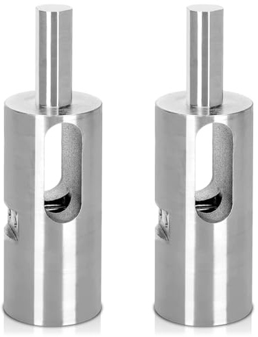 2er-Pack Spiralbinder für 9 Gauge Bohrfutter, hochfester Draht, einfaches Drehwerkzeug, gedrehtes Zaunwerkzeug zur Befestigung von Maschendrahtzaun und Schlaufenzäunen