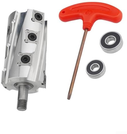 Heavy Duty Carbide Blade Flush Trimming Router Drill Top And Bottom Double Bearing Trimmer Woodworking, Electric Hobel, Aluminum, Spiral Cutter, Shaft, Handheld