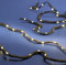 Spetebo Tau mit Draht Lichterkette warm weiß mit Timer - 400 cm - Naturkordel mit 60 LED Batterie betrieben - Leuchtdraht Juteseil Tischdeko Fensterdeko Weihnachtsdeko für Innen