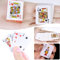 COYUN 4 Stücke Mini Miniatur Pokerkarten Puppenhaus Möbel Zubehör Kleine Spielkarten Decks Karten Für Kinder Erwachsene-C