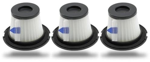 CashMuch Ersatz-Filter-Set für Wohnzimmer, 3 Staubbehälter, 3 Filterteile, Werkzeuge für Orfeld V20