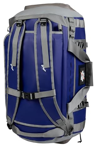 Elitex Training Duffel Rucksack 40 l/50 l, wasserdichte Sporttasche 2-in-1 mit Schuhfach, Thermotasche und mehreren Organizer-Taschen