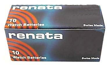 Renata 386 Watch Battery Pack of 10