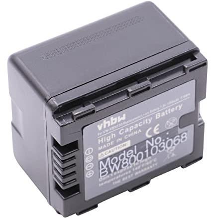 Batteria LI-ION per PANASONIC sostituisce VW-VBN130, VW-VBN130E, VW-VBN130E-K, VW-VBN260, VW-VBN260E, VW-VBN260E-K con Infochip 1100mAh