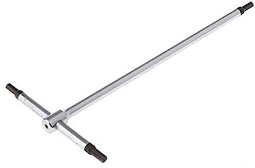 FACOM - Clé Mâle en T - 84TC.4 - Graduation Métrique - Matériau Robuste et Durable de Qualité - Profil 6 Pans aux 3 Extrémités - Outillage à Main - Présentation Chromée