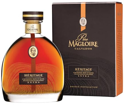 Père Magloire Héritage Extra Calvados Brandy - 70cl, 40% ABV - Premium Calvados Apple Normandy - Smooth and Complex - Ideal Brandy Gifts for Men or Women