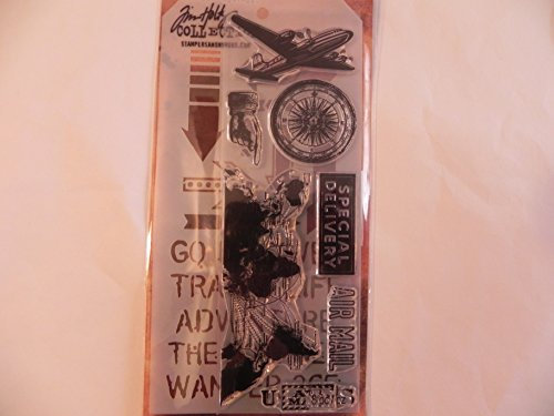 Tim Holtz Stamper's Anonymous Collection Stempel & Schablone – Reise