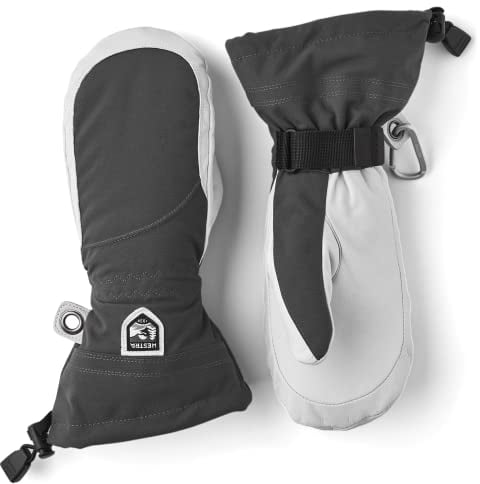 Hestra Henrik Ski-Handschuh Leder Pro Model kurz, Damen, 30611-350020-07, grau, 7