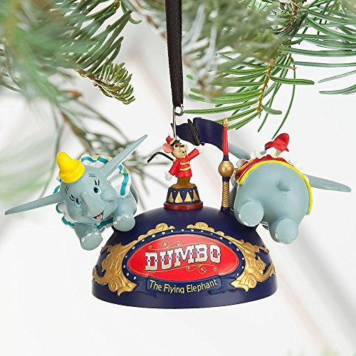 Disney Dumbo Dekofigur Elefant mit Ohren, Blau