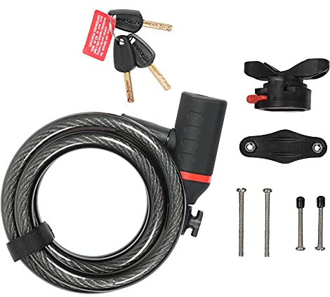 ZEFAL K-Traz C8 Cable Lock, Black, 185cm