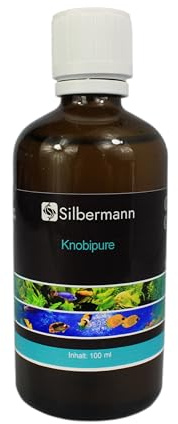Silbermann Knobipure - Knoblauch und Vitamine für Meer- und Süßwasserfische (50 ml)