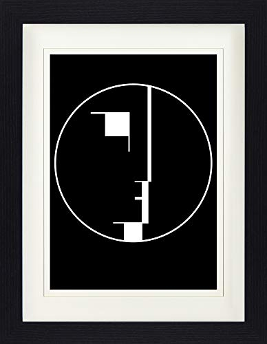 1art1 Oskar Schlemmer Poster Staatliches Bauhaus, Logo, 1922 Gerahmtes Bild Mit Edlem Passepartout | Wand-Bilder | Im Bilderrahmen 40x30 cm
