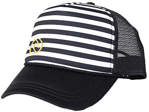 RIP CURL Iconic Stripe Trucker Cap Black/White