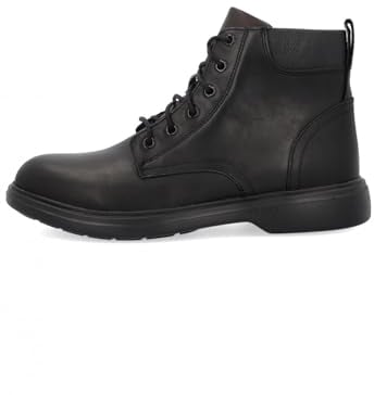 Geox U Ottavio, Stivale alla Caviglia Uomo, Nero, 46 EU