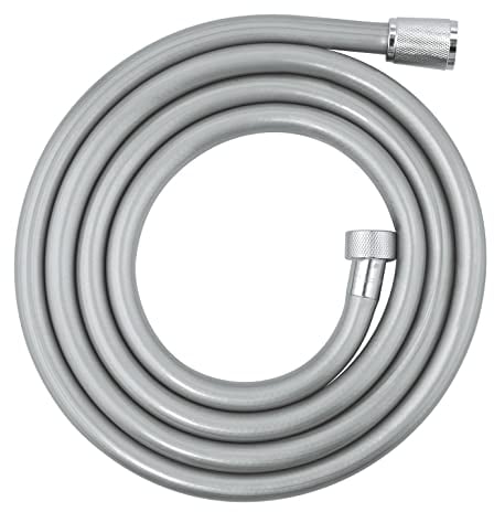 GROHE VitalioFlex Trend Flexible de douche 2000mm, anti-pliures, finition brillante, raccord fileté universel 1/2, chromé 22113000 (Import Allemagne)