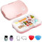 XOINLLA Bento Box Kinder,Brotdose Kinder mit Fächern,Kindergarten Lunchbox Auslaufsicher Bento Box Perfekt für Schule, Kindergarten & Ausflüg,geeignet für Mikrowelle und Geschirrspüler