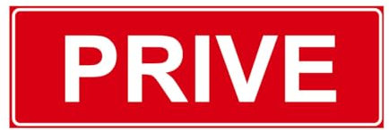 F167 - Privé - Panneau et Signalisation Incendie - Dimensions au choix - Norme ISO 7010