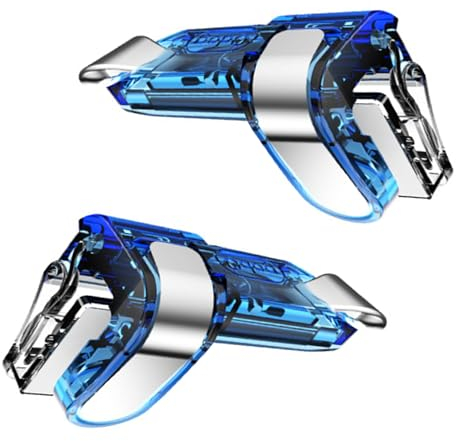 Mini-Gaming-Trigger, Gaming-Controller Shooter L1 R1, Shooter-Empfindliche Controller-Joysticks, Ziel- Und FeuerauslöSetasten, FüR Android Und Iphone()