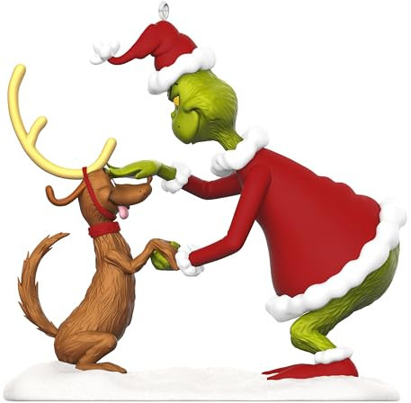 Hallmark Keepsake Grinch Weihnachtsschmuck 2024, Dr. Seuss' How The Grinch Stole Christmas! All I Need is a Reindeer..., Weihnachtsfilm-Geschenke