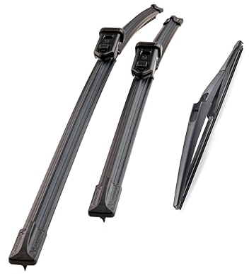 MICHELIN Perfect Fit 108H1 Scheibenwischer Set Front + Heck | Opel Corsa, Peugeot 208 | 600/400mm + 300mm | Scheibenwischer vorne und hinten | Nachhaltige Verpackung