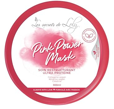 LES SECRETS DE LOLY Pink Power Mask: Haarmaske, 300 ml