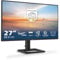 PHILIPS 27E1N1300AM - 27 Zoll Full HD Monitor, Lautsprecher (1920x1080, 100 Hz, 1x HDMI 1.4, USB-C (65W Power Delivery), USB Hub) schwarz