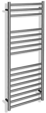 Straight Brushed Stainless Steel Ladder Towel Rail Radiators Central Heating Heater - 500 x 1200mm…