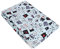 PUL Stoff Bedruckt Doppelseitiges Wasserdichtes Design 150cm Breit- Stoffe zum Nähen Meterware PUL Fabric, um Windeltaschen und -pads Herzustellen (W4-Katze,100cm)