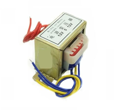 BADIKA Ei-Leistungstransformator 20 W Dual 12 V Wartungsnetzteil 0,84 A aktiver Computer-Audio-Transformator 12VX2 840MA