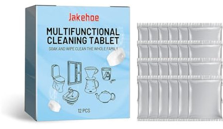 Rtyweth Multifunktions Reinigungstabletten Reinigungsmittel Allzweckreinigung Haushalt Cookto Pulver Reiniger für Kleidung
