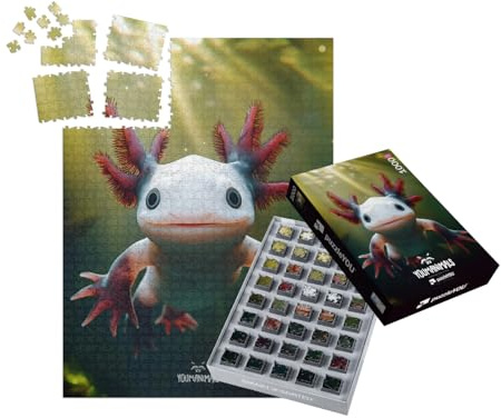 puzzleYOU: SMART Sorted® | Puzzle 1000 Teile leicht gemacht „YOUMANIMALS: Axel“
