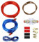 SGZIOO Subwoofer Kabel Set, 10GA Car Hifi kabel Sets, 4.5m Car Audio Wire, 1500w Auto Verstärker kaBel sets,Subwoofer kaBel Autos,1kabelset subwoofer auto für Lautsprecherschaltung wie auto-subwoofer