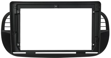 Car Radio Frame Installation Kit Car Radio Fascia For Fiat For 500 2007-2015 Audio Stereo Dash Panel Frame Kit Center Console Holder Bezel Faceplate
