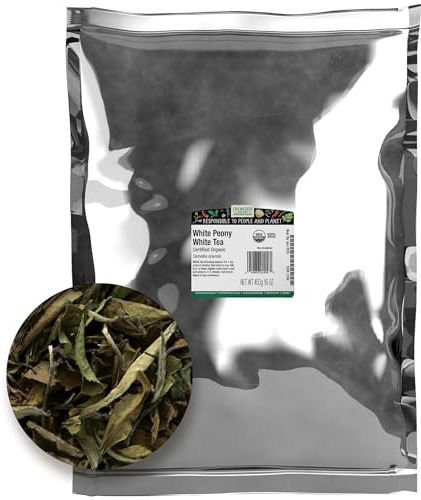 Frontier Bulk White Peony White Tea, Organic, 1 Pound