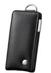 Sony CKL-NWS630 MP3 Case Black Leather - Cases for mp3/mp4 (Black, NWZ-S639F / 638F / 739F / S738F, Leather, 17 g, 38 x 94.5 x 22 mm)