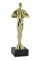 Pokal-Fabrik - Goldener Pokal 24 cm aus hochwertigem Kunststoff mit Wunsch-Gravur - Geschenk-Trophäe Siegerfigur Viktor mit Marmorsockel - Personalisiertes Geschenk als Zeichen der Wertschätzung