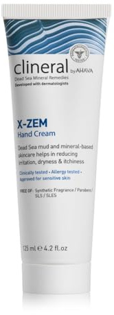 AHAVA CLINERAL X-ZEM Hand Cream, 125 ml