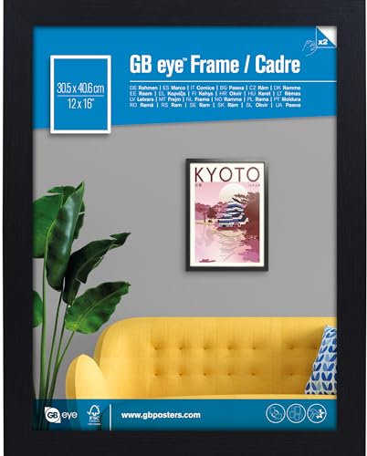 GB Eye LTD, Noir, A4 - Eton, Cadre