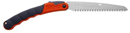 Silky - Scie à main pliable F180 avec grandes dents 143-18, pour jardin, pelouse, entretien